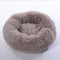 Round Plush Cat Nest